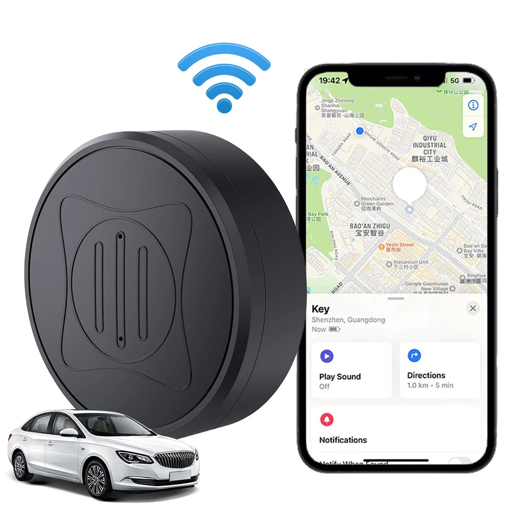 Mini GPS Tracker Magnetic Smart Finder Locator Mini Tracking Device Pet Vehicle Lost Tracker Pet Kids Bag Wallet Tracking