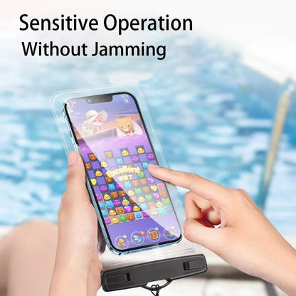 Floating Airbag Waterproof Swim Bag Phone Case for Iphone 11 12 13 14 Pro Max Samsung S23 S22 Xiaomi 13 Huawei P30 20 Lite Cover